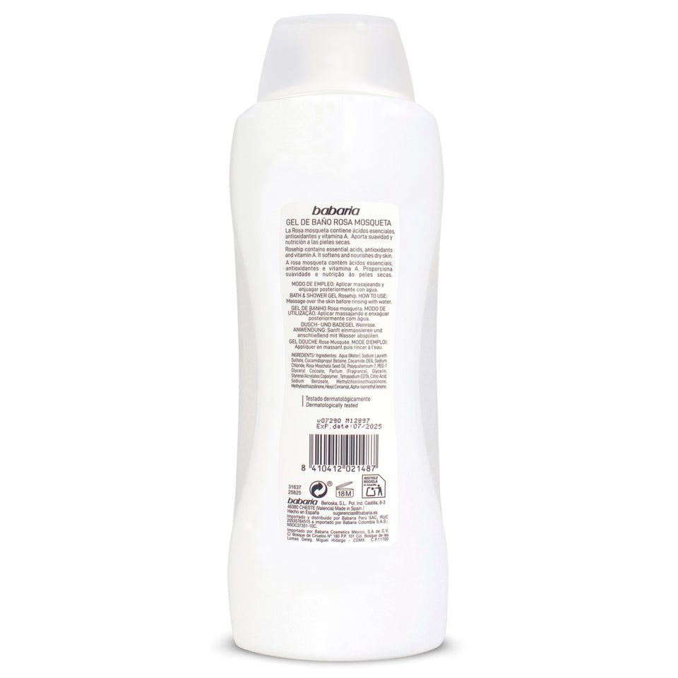 Babaria Rosehip Shower Gel, Nourishing For Dry Skin 20.3 fl. oz. - Premium Body Wash & Shower Gel from Babaria - Just $14.33! Shop now at Kis'like