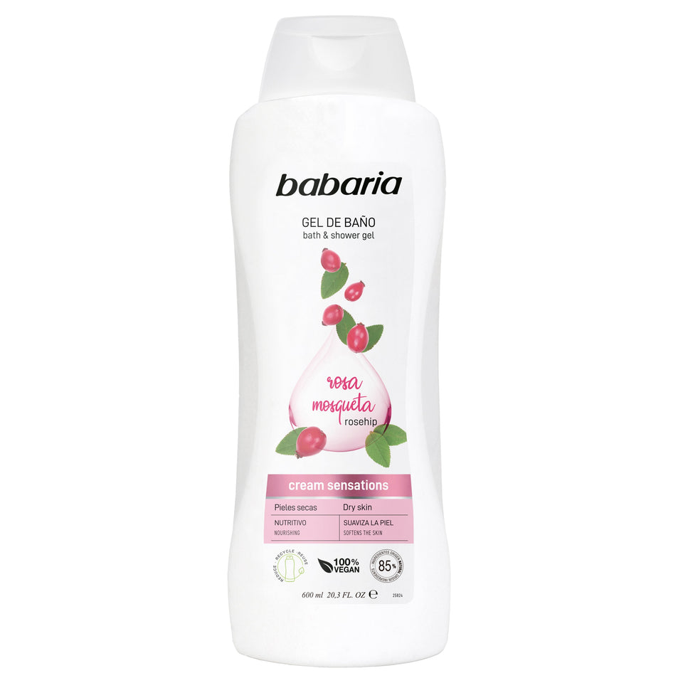 Babaria Rosehip Shower Gel, Nourishing For Dry Skin 20.3 fl. oz. - Premium Body Wash & Shower Gel from Babaria - Just $14.33! Shop now at Kis'like