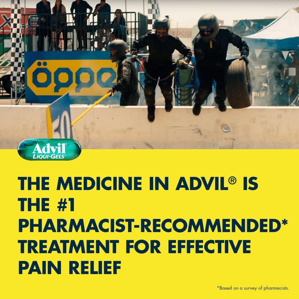 Advil Liqui-Gels Minis Pain and Fever Liquid Capsules, 200 Mg Ibuprofen, 80 Count N/a 80 ct - Premium Headaches & Fever from Advil - Just $13.99! Shop now at Kis'like