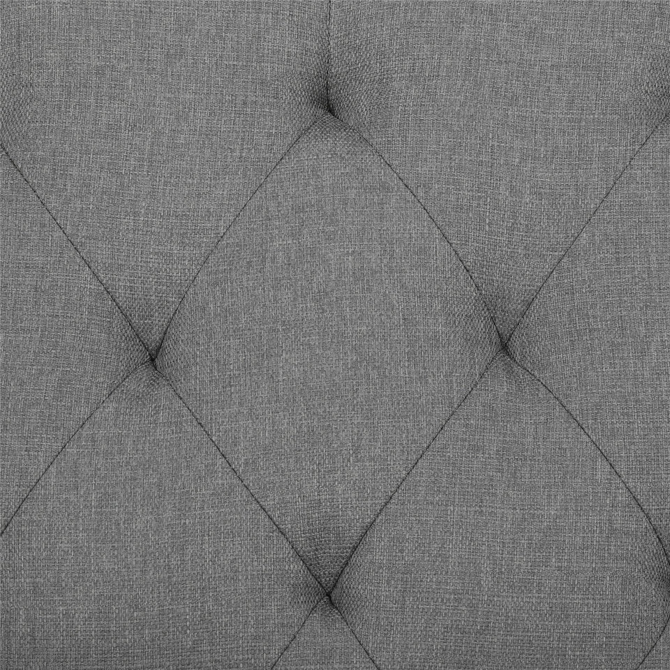 Baby Relax Bennet Transitional Wingback Rocker Chair, Gray Grey Linen - Premium Nursery Gliders & Rocking Chairs from Baby Relax - Just $291.99! Shop now at Kis'like