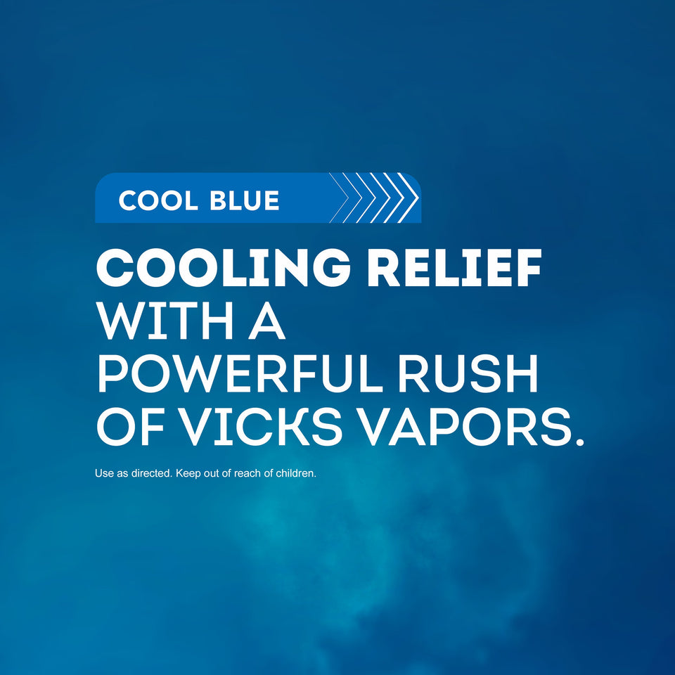 Vicks Vapocool Hydrasoothe Sore Throat Medicated Drops, 50 Ct Blue - Premium Vicks from Vicks - Just $7.99! Shop now at Kis'like
