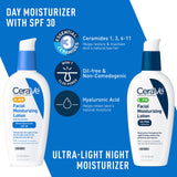 CeraVe Skin Care Set for Acne Treatment with Face Wash with Benzoyl Peroxide, Retinol Serum, AM Face Moisturizer with SPF & PM Face Moisturizer,5oz Cleanser + 1oz Serum + 2oz AM Lotion + 2oz PM Lotion - Premium Sets & Kits from CeraVe - Just $68.89! Shop now at KisLike
