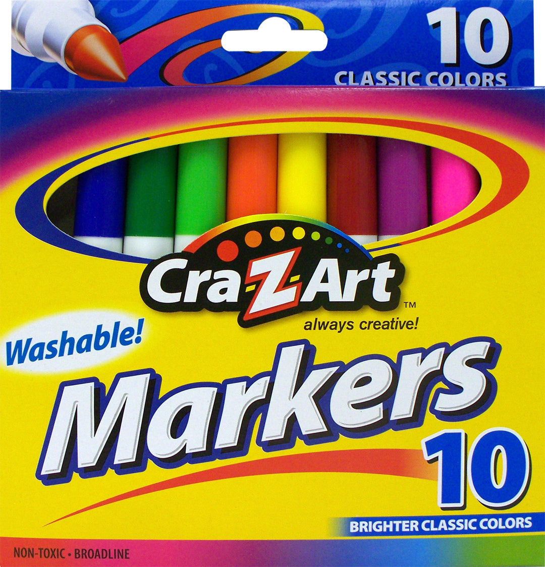 Rainbow Washable Markers - AVM