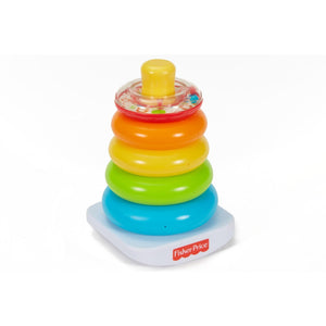 Fisher-Price Rock-a-Stack Classic with 5 Colorful Rings Multicolor - Premium Shape Sorters and Stacking Toys from Fisher-Price - Just $7.99! Shop now at Kis'like