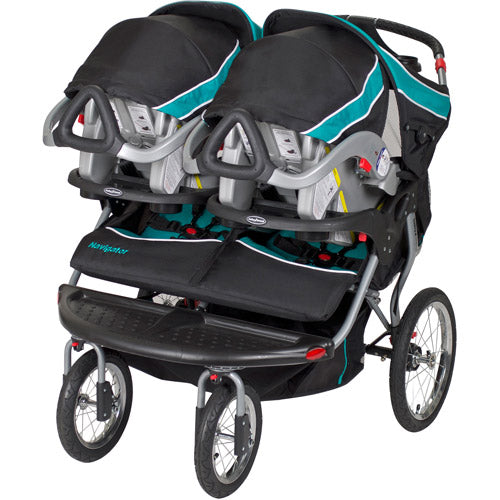 Two seater store jogging stroller