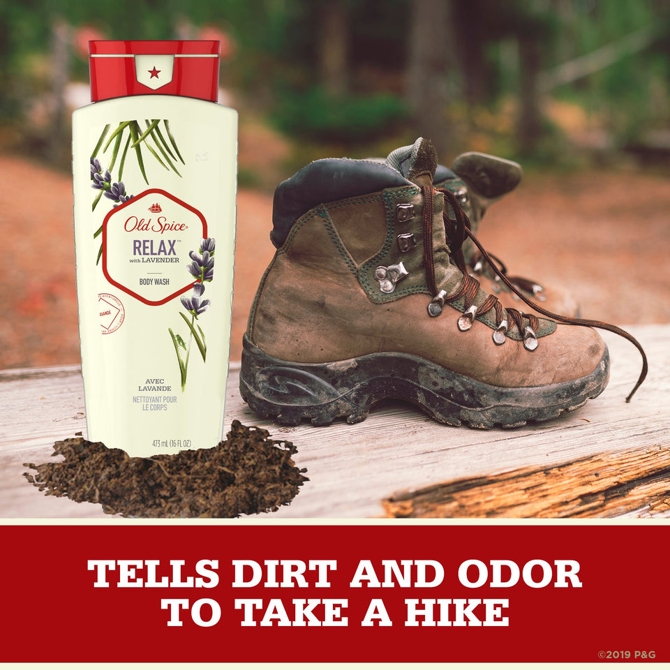 Old Spice Body Wash for Men Relax with Lavender, 16 fl. Oz. White 16 oz - Premium Body Wash & Shower Gel from Old Spice - Just $14.32! Shop now at Kis'like