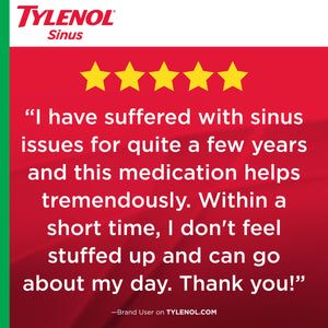 TYLENOL Sinus + Headache Non-Drowsy Daytime Caplets, 24 ct Other - Premium Headaches & Fever from TYLENOL - Just $10.99! Shop now at Kis'like