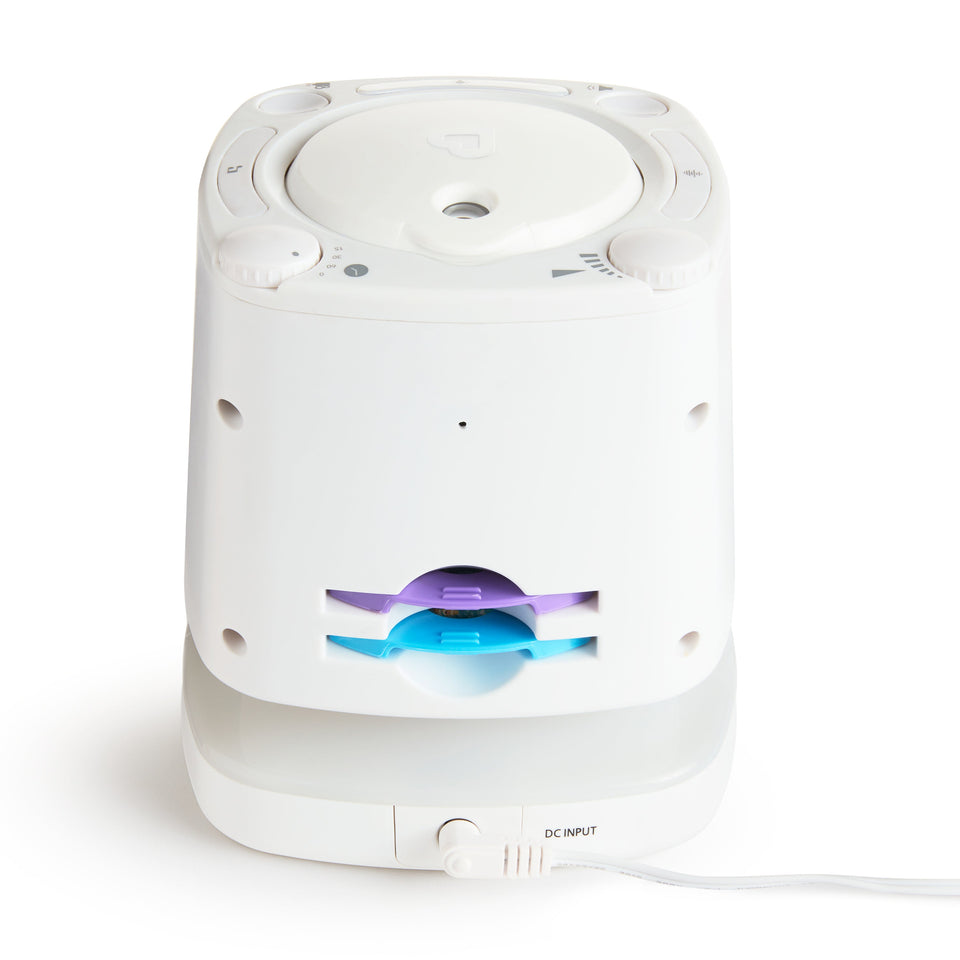 Munchkin Sound Asleep Nursery Projector and Sound Machine with LED Nightlight, Includes 3 Ambient Sounds, 2 Lullabies, and 2 Mozart Compositions White - Premium Nightlights & Soothers from Munchkin - Just $38.99! Shop now at Kis'like