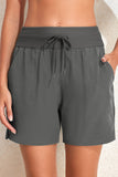 Drawstring Swim Shorts with Pockets - Premium pantalones cortos from Trendsi - Just $27! Shop now at KisLike