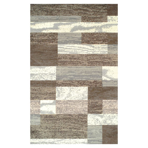 Impressions Hardy Indoor Modern Geometric Area Rug or Runner Rugs Blue 8' x 10' - Premium All Area Rugs from Impressions - Just $238.56! Shop now at Kis'like