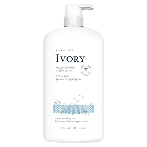 Ivory Body Wash, Paraben Free, Original Scent, 30 oz White - Premium Body Wash & Shower Gel from Ivory - Just $9.99! Shop now at Kis'like