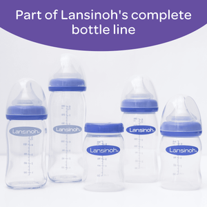 Lansinoh Breastmilk Storage Bottles, 5 Ounces, 4 Count White; Purple; 1 - Premium Breast Milk Storage from Lansinoh - Just $12.99! Shop now at Kis'like