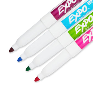 Expo Low-odor Dry Erase Markers, Fine Tip, Tropical Colors, 4 Count Other 4-Pack - Premium Newell Brands from Expo - Just $10.99! Shop now at Kis'like