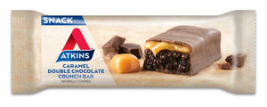 Atkins Snack, Caramel Double Chocolate Crunch Bar, 5 Bars, 1.55 oz (44 g) Each Multicolor 8 - Premium Meal Replacement Bars from Atkins - Just $8.99! Shop now at Kis'like