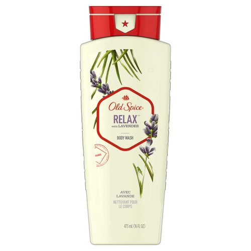Old Spice Body Wash for Men Relax with Lavender, 16 fl. Oz. White 16 oz - Premium Body Wash & Shower Gel from Old Spice - Just $14.32! Shop now at Kis'like
