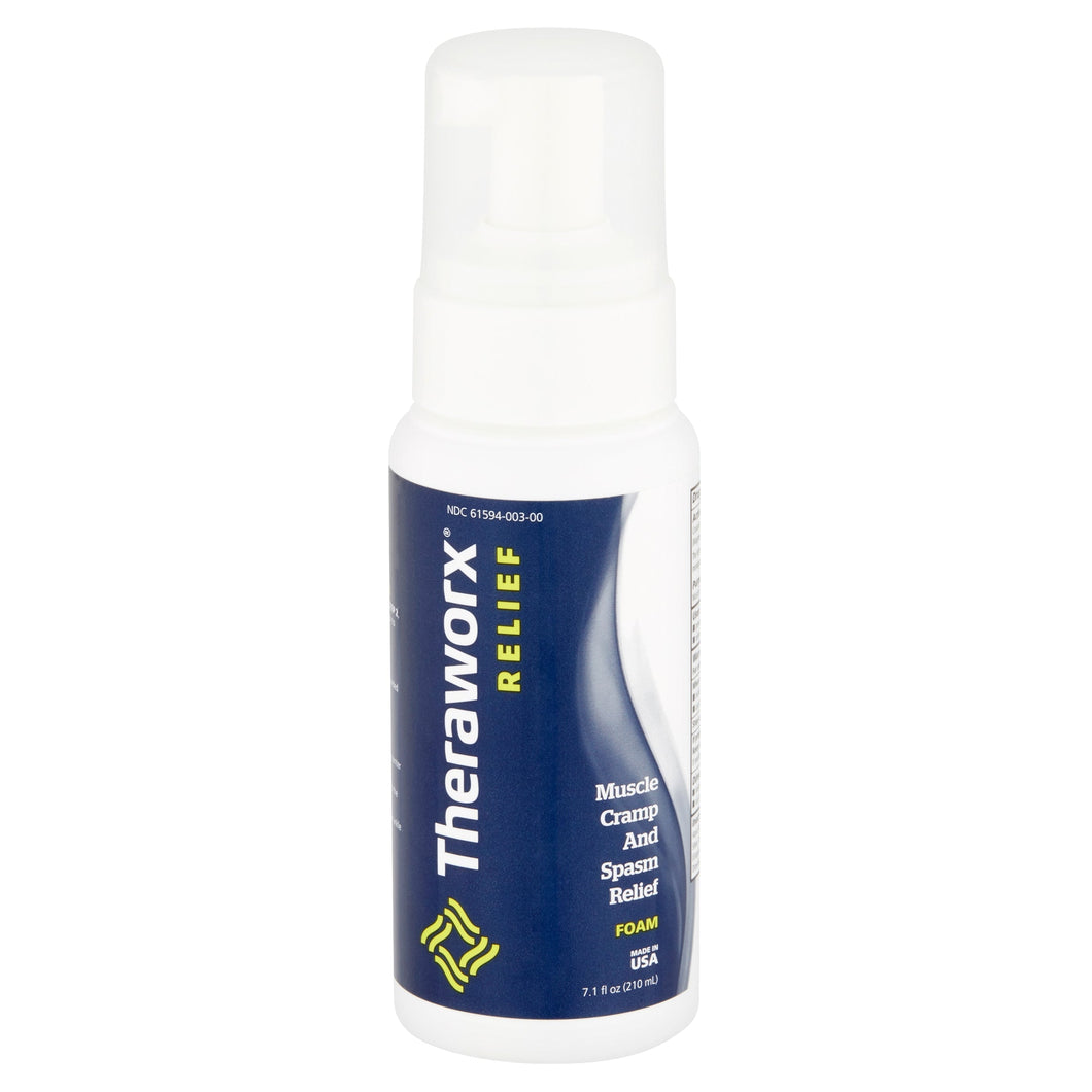 Theraworx Relief Muscle Cramp and Spasm Relief Foam, 7.1 fl oz Other 7.1 fl oz (210 mL) - Premium Pain Relief Must Haves from Theraworx - Just $23.99! Shop now at KisLike