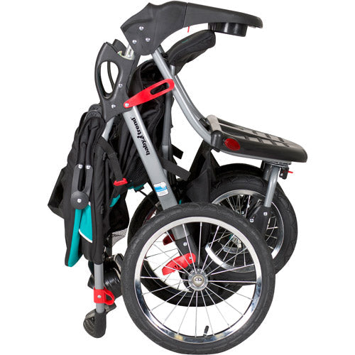 Baby Trend Navigator Double Jogging Stroller, Tropic Black - Premium Double Strollers from Baby Trend - Just $258.99! Shop now at KisLike