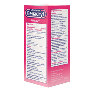 Benadryl Children's Antihistamine Allergy Liquid, Cherry, 8 fl. Oz. NA - Premium Children's Allergy from Benadryl - Just $12.99! Shop now at KisLike