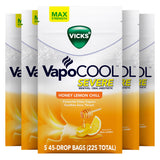Vicks VapoCOOL Medicated Cough Drops, Honey Lemon Chill, 45 ct , 5 pk Yellow 225 ct - Premium Vicks from Vicks - Just $22.99! Shop now at Kis'like