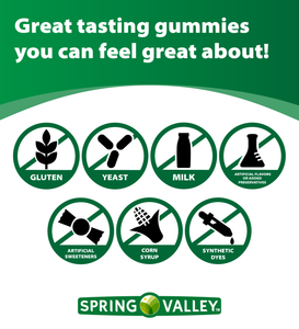 Spring Valley Immune Plus Vegetarian Gummies, 60ct Red 60 - Premium Vitamins Best Sellers from Spring Valley - Just $10.99! Shop now at Kis'like
