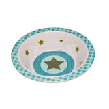 Bowl with silicone Starlight olive Blue - Premium Toddler Feeding from Lassig - Just $10.99! Shop now at Kis'like