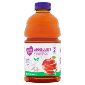 Parent's Choice 100% Apple Juice, Stage 2, 32 fl oz 32 oz - Premium Baby Beverages from Parent's Choice - Just $8.86! Shop now at Kis'like