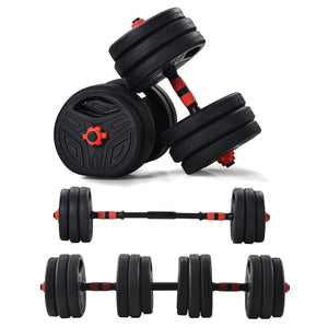 62 LBS Weights dumbbells set, Free Weights Dumbbells 3 in 1 sets with connector for home gym, Pair, Black - Premium Exercise Equipment from MixShop - Just $155.01! Shop now at Kis'like