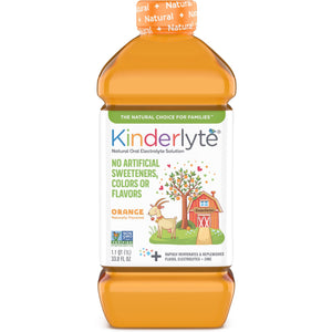 Kinderlyte Natural Electrolyte Orange Juice, 33.8 oz Bottle - Premium Baby Beverages from Kinderlyte - Just $6.99! Shop now at Kis'like