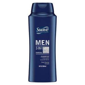 Suave Professionals Men 3 in 1 Charcoal 28 oz - Premium Body Wash & Shower Gel from Suave - Just $6.99! Shop now at Kis'like