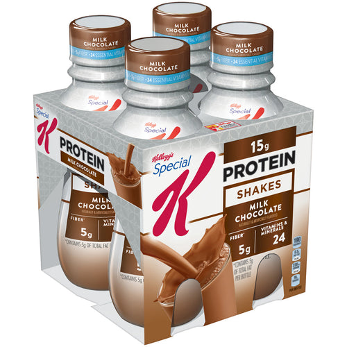 Kellogg's Special K Protein Liquids Protein, Milk Chocolate, 15g Protein, 12 Bottles - Premium Protein Shakes from Special K - Just $27.46! Shop now at Kis'like