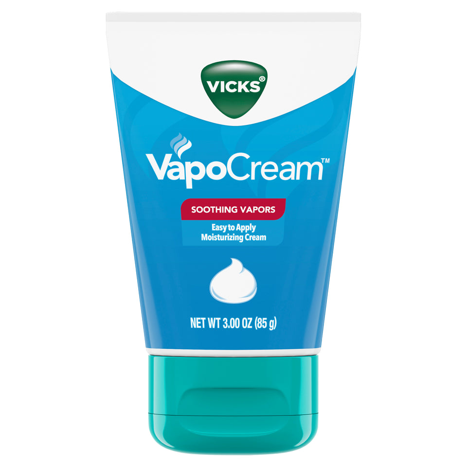 Vicks VapoCream Soothing and Moisturizing Vapor Cream, 3 Oz. Clear 3.0 oz - Premium Chest Rubs from Vicks - Just $17.68! Shop now at Kis'like