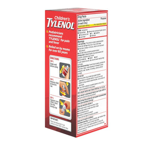TYLENOL Children's Pain + Fever Relief Medicine, Bubble Gum, 4 fl. Oz. Other - Premium Children's Headaches from TYLENOL - Just $10.99! Shop now at Kis'like