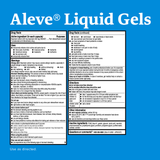 Aleve Liquid Gels with Naproxen Sodium, Pain Reliever/Fever Reducer, 220 mg, 80 Ct Red - Premium Headaches & Fever from Aleve - Just $17.99! Shop now at Kis'like