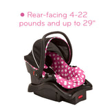 Disney Baby Light 'n Comfy 22 Luxe Infant Car Seat, Minnie Dot Other - Premium Infant Car Seats from Disney Baby - Just $135.99! Shop now at Kis'like