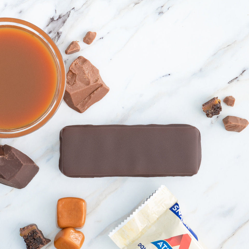 Atkins Snack, Caramel Double Chocolate Crunch Bar, 5 Bars, 1.55 oz (44 g) Each Multicolor 8 - Premium Meal Replacement Bars from Atkins - Just $8.99! Shop now at Kis'like