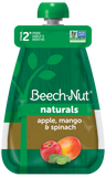 Beech-Nut Naturals Stage 2, Apple Mango & Spinach Baby Food, 3.5 oz Pouch - Premium Baby Food Stage 2 from Beech-Nut - Just $8.47! Shop now at Kis'like