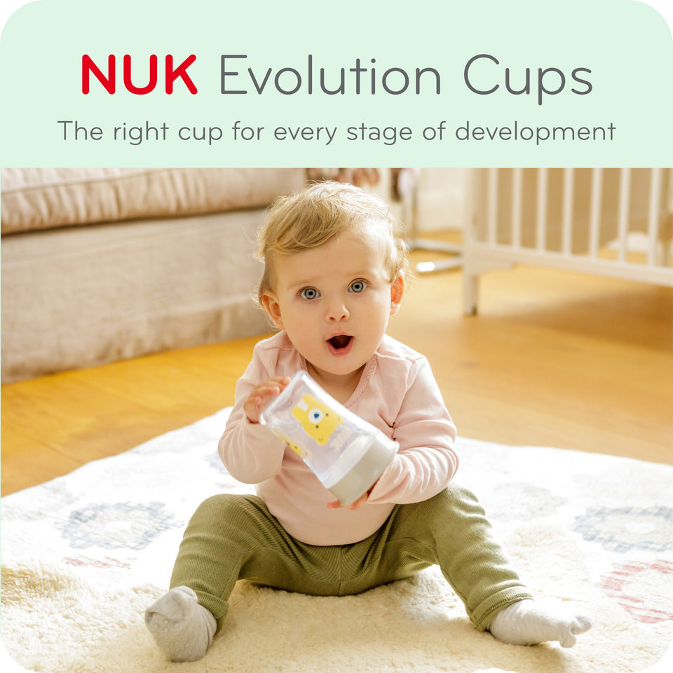 NUK Evolution 360 Cup, 8 oz, 2-Pack Blue - Premium NUK Sippy Cups from NUK - Just $19.99! Shop now at Kis'like