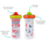 Disney/Pixar The Good Dinosaur Insulated Sippy Cup 9 Oz - 2 Pack Multicolor - Premium Toddler Feeding from The First Years - Just $12.99! Shop now at Kis'like