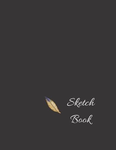 Sketchbooks: Sketchbook: Black Cover Sketch Book for Drawing, Sketching, 120 pages, (8.5
