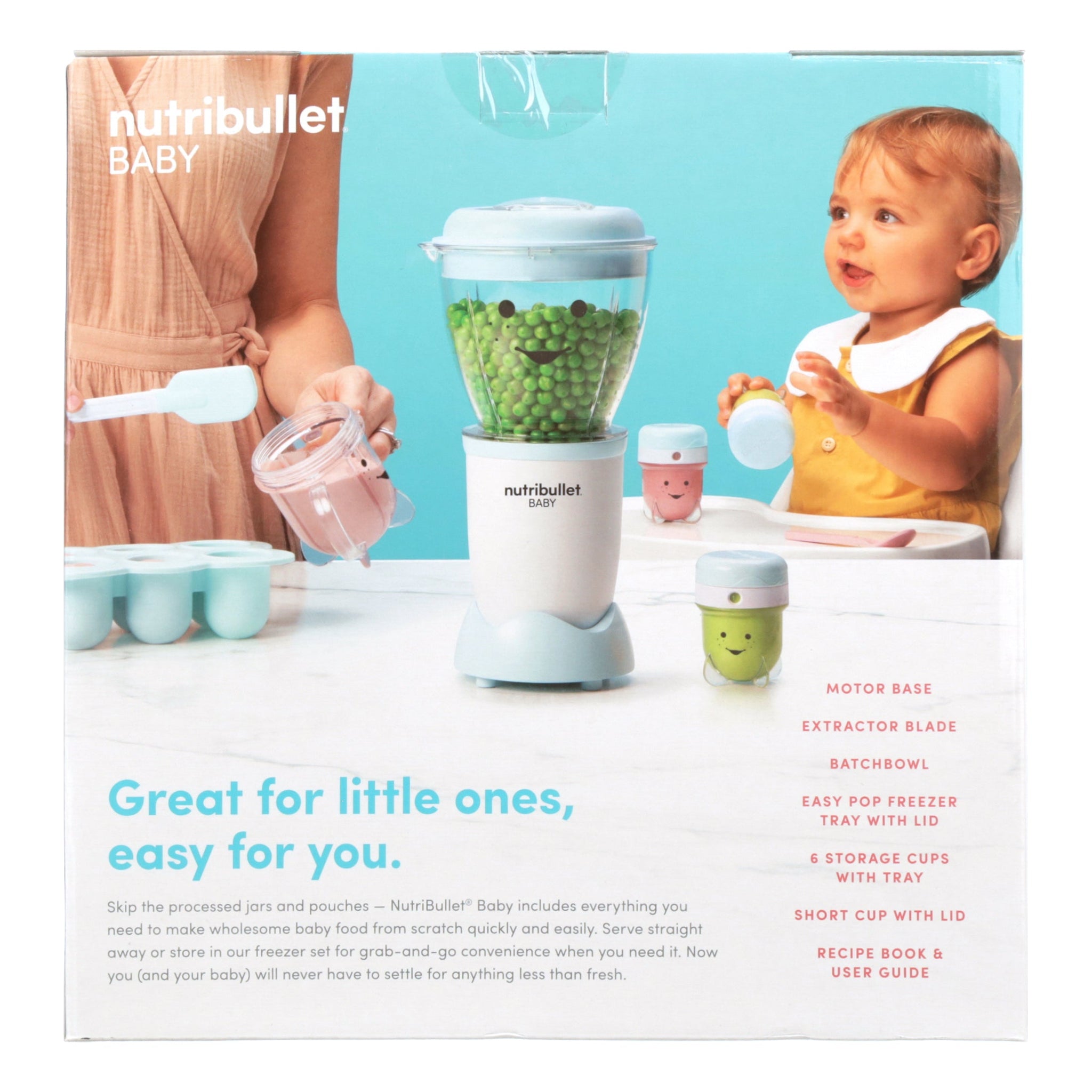 NutriBullet Baby Food Blender, 32-oz, Blue, NBY-50100 Full  Buy Toddler  Feeding from NutriBulletautolisted, Baby, Food, Full, NBY-50100,  NutriBullet, source-wus – KisLike