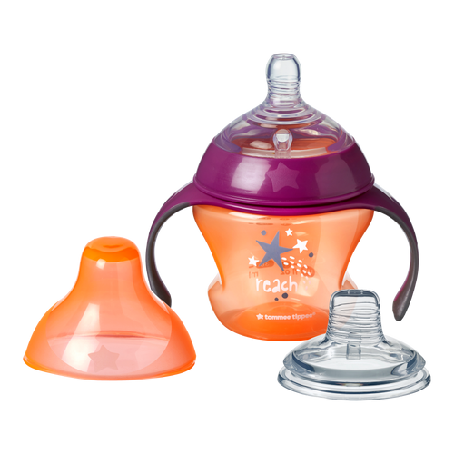 Tommee Tippee First Sips Soft Transition Cup, 4+ months – 1pk (Colors May Vary) Colors May Vary - Premium Sippy Cups from Tommee Tippee - Just $14.88! Shop now at Kis'like