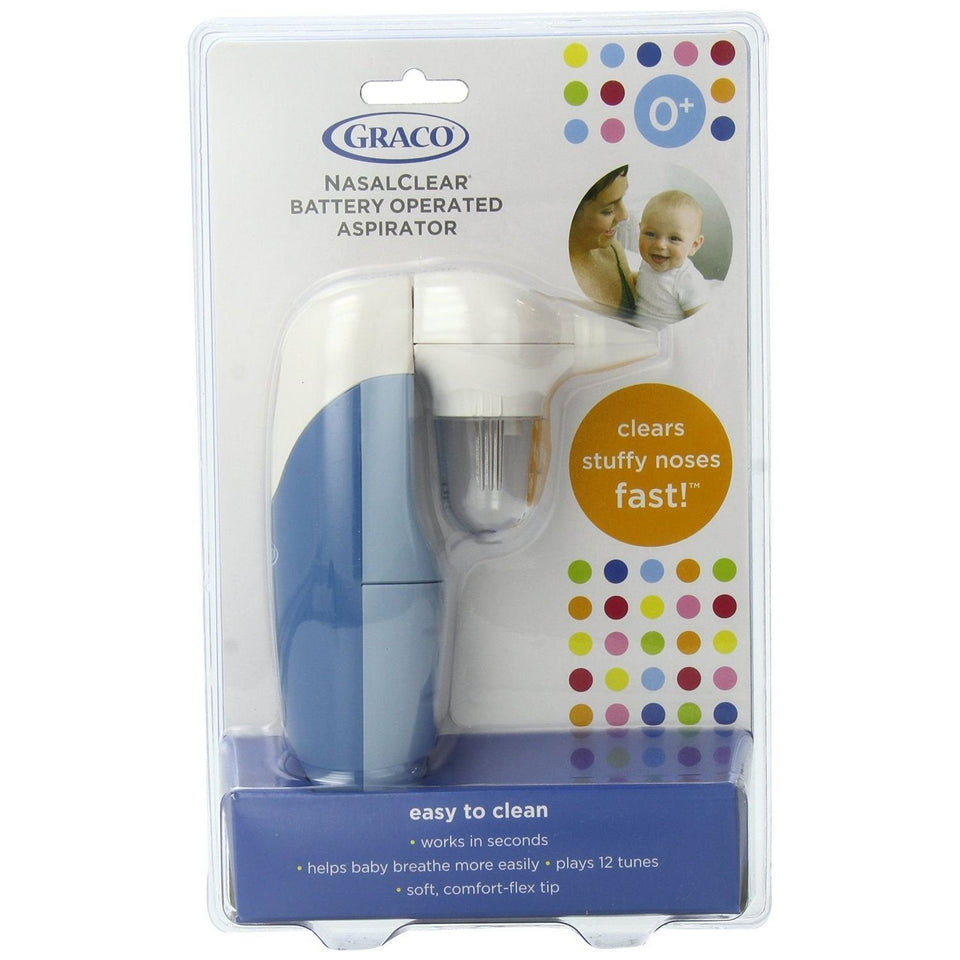 Graco Baby BebeSounds Nasal Clear Aspirator None 1 aspirator - Premium Baby Health from Graco - Just $32.18! Shop now at Kis'like