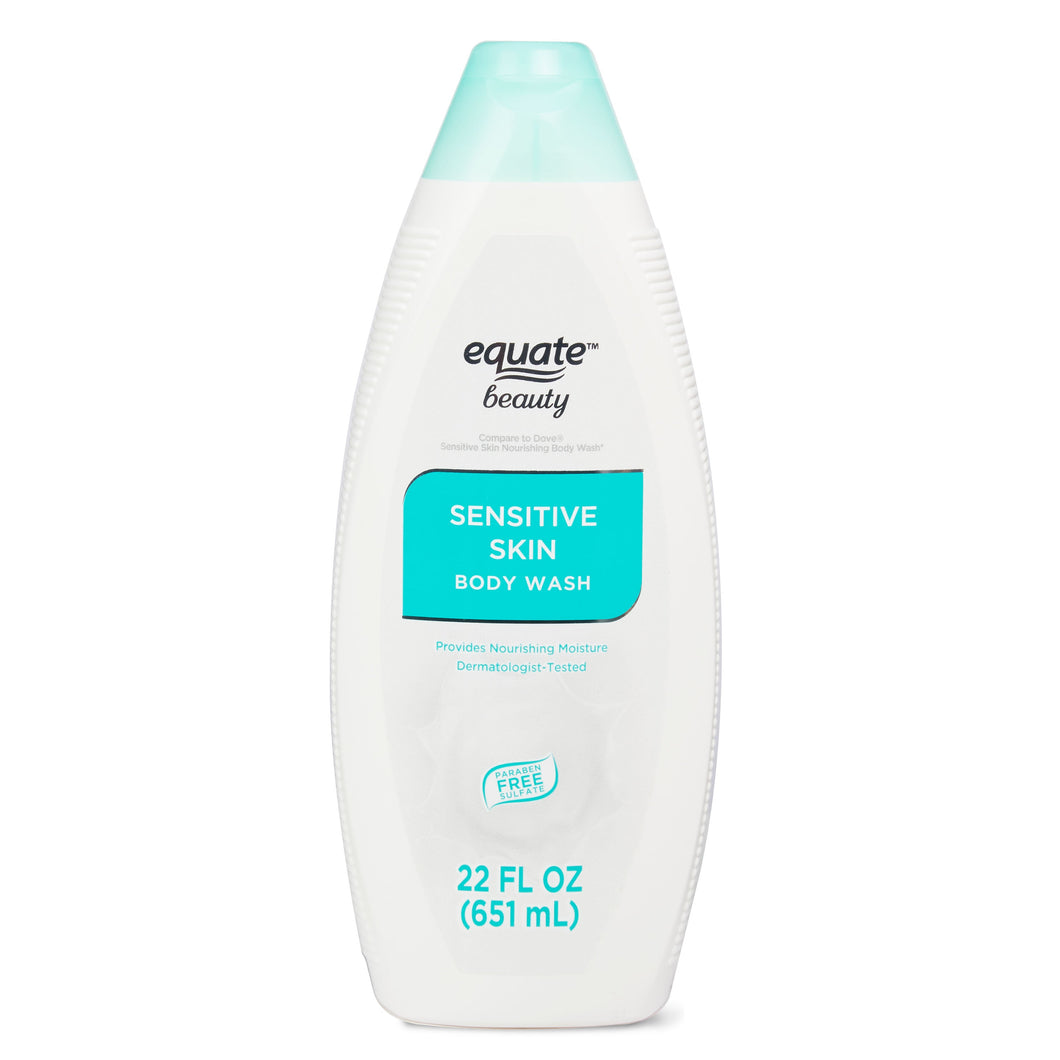Equate Beauty Sensitive Skin Body Wash, 22 fl. Oz. - Premium Body Wash & Shower Gel from Equate - Just $6.99! Shop now at Kis'like