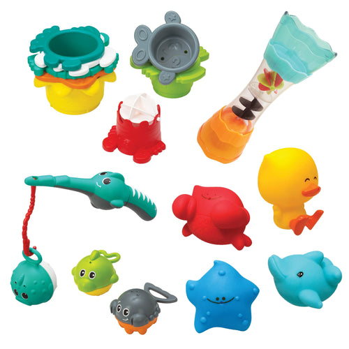 Infantino Splish & Splash Bath Play Set Assorted - Premium Bath Toys from Infantino - Just $19.99! Shop now at KisLike