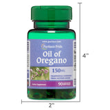 Puritan's Pride Oil of Oregano | 150mg | 90 Rapid Release Softgels - Premium Supplements from Puritan's Pride - Just $8.99! Shop now at Kis'like