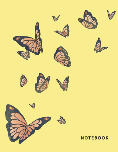 Butterfly on Yellow Notebook: Notebook: Butterfly on yellow cover and Dot Graph Line Sketch pages, Extra large (8.5 x 11) inches, 110 pages, White paper, Sketch, Draw and Paint (Paperback) - Premium All Paper & Printable Media from DimpleChild - Just $14.91! Shop now at Kis'like