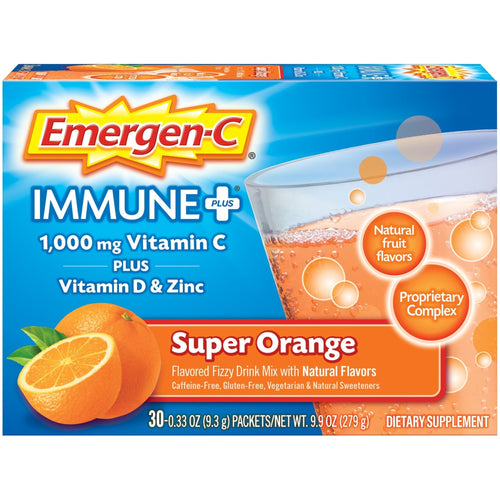 Emergen-C Vitamin C Supplement for Immune Support, Super Orange, 30 Ct Multicolor 1 - Premium Vitamin C from Emergen-C - Just $14.99! Shop now at Kis'like