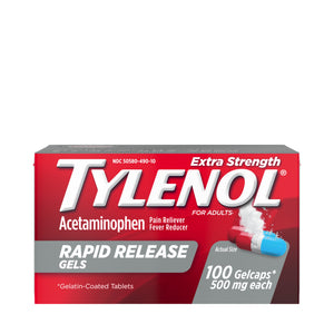 TYLENOL Extra Strength Acetaminophen Rapid Release Gels, 100 ct Other - Premium Headaches & Fever from TYLENOL - Just $14.99! Shop now at Kis'like