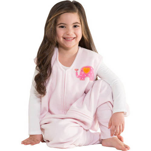 HALO SleepSack Big Kid's, Microfleece, Pink Pink Elephant 25 - 36 Months - Premium Baby Boys One-piece Pajamas from HALO - Just $32.00! Shop now at Kis'like