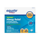 Equate Allergy Relief Loratadine Tablets 10 mg, Antihistamine, 10 Count Other - Premium Equate Allergy from Equate - Just $11.09! Shop now at Kis'like